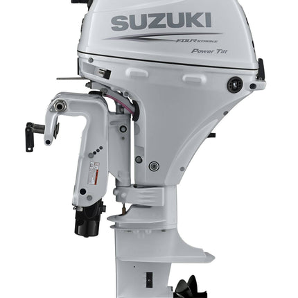 Suzuki 20 HP White Remote Side
