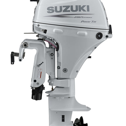 Suzuki 20 HP White Remote Side